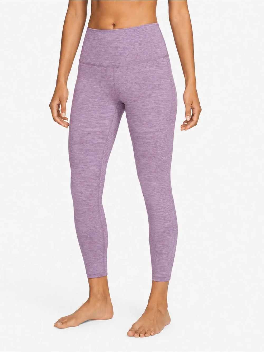 NWT Nike Yoga Luxe Infinalon 7/8 Leggings M Smokey Mauve Dri-FIT